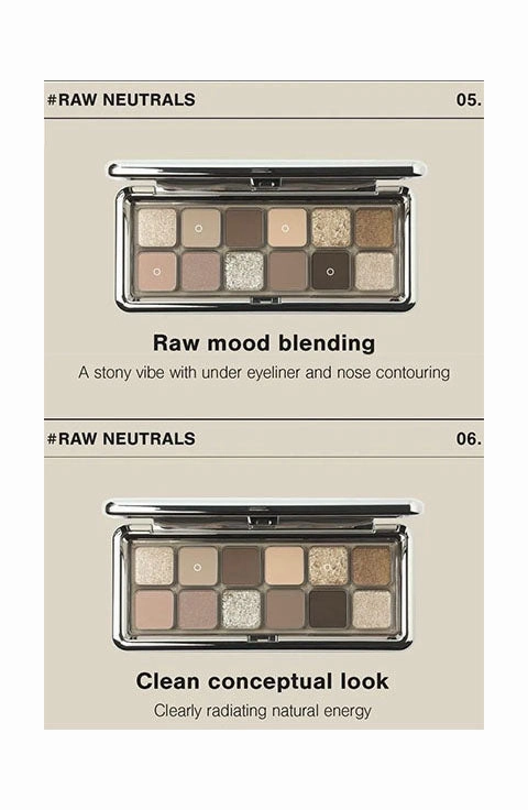 [3CE] Eyeshadow Palette New Take Edition - Raw Neutrals (0.33 fl.oz)