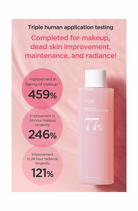 [Anua] Peach 77% Niacin Essence Toner (200mL/8.45 fl.oz)