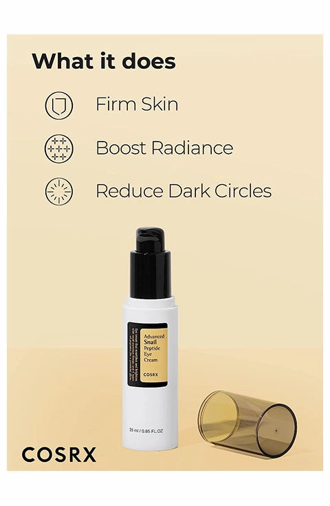 [COSRX] Advanced Snail Peptide Eye Cream (25mL/0.84fl.oz)