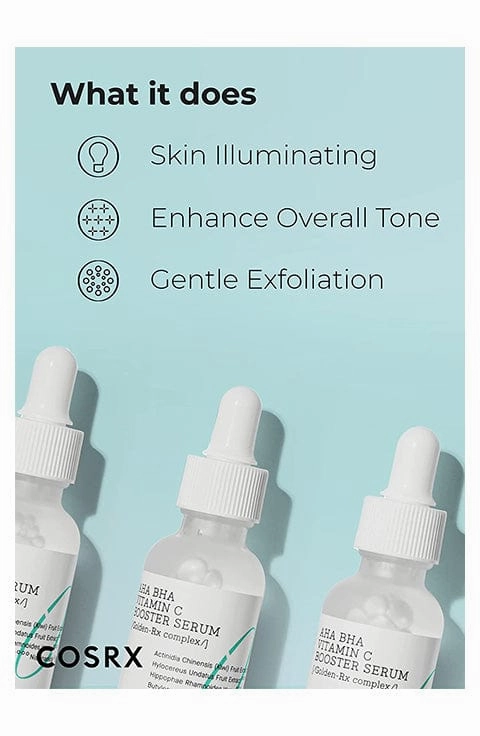 [COSRX] Refresh AHA BHA Vitamin C Booster Serum (30Ml/1.01fl.oz)