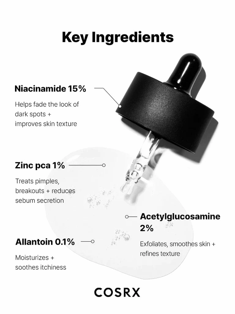 [COSRX] The Niacinamide 15 Serum (20mL)