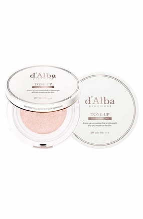 [d'Alba] Waterfull Tone-up Sun Cushion SFP50 /PA    Vegan (15g/0.51fl.oz)