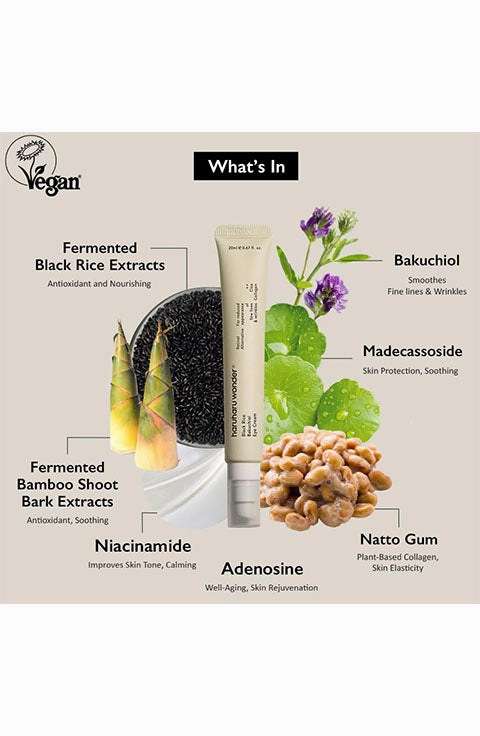 [HARUHARU WONDER] Black Rice Bakuchiol Eye Cream (20mL)