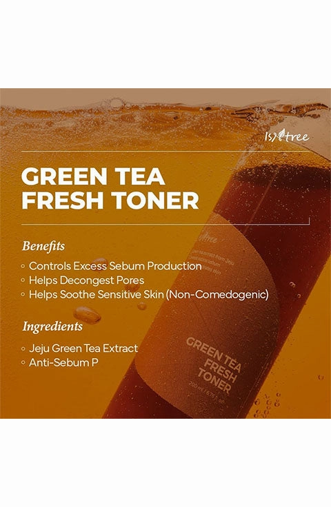 [IsNtree] Green Tea Fresh Toner (200mL/6.76fl.oz)
