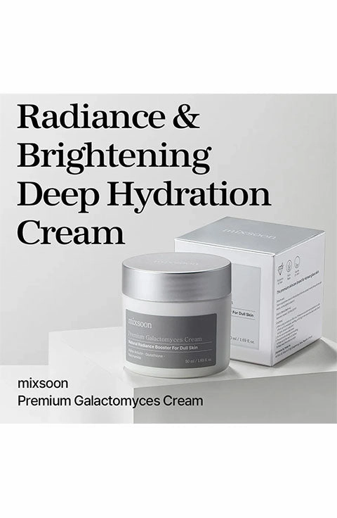 [mixsoon] Premium Galactomyces Cream (50Ml/1.69fl.oz)