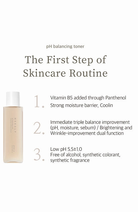 [NEEDLY] pH Balancing Toner (145mL)