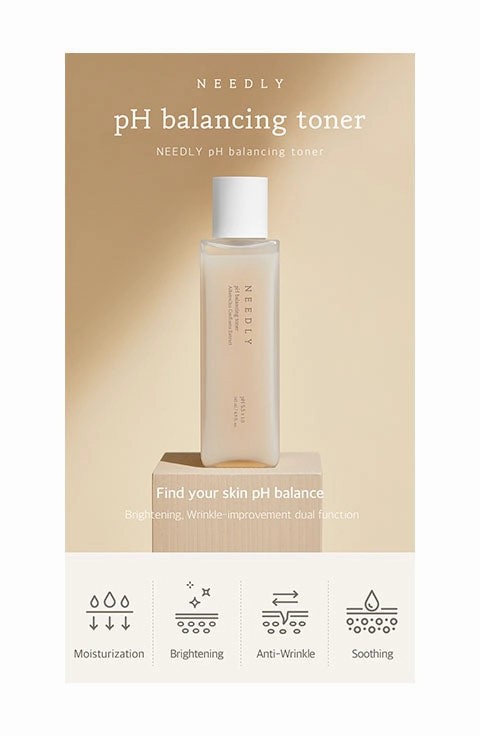 [NEEDLY] pH Balancing Toner (145mL)