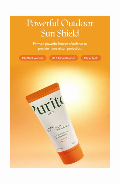 [Purito] Seoul Daily Soft Touch Sunscreen SPF50  PA    (60Ml/2.02fl.oz)