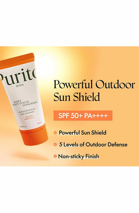 [Purito] Seoul Daily Soft Touch Sunscreen SPF50  PA    (60Ml/2.02fl.oz)