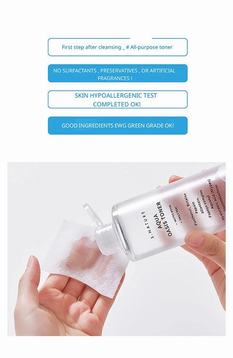 [S.NATURE] Aqua Oasis Toner (300Ml/1.14fl.oz)