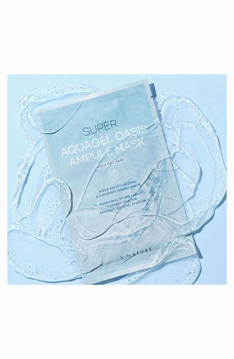 [S.NATURE] Super Aquagel Oasis Ampule Mask(1Pcs Or 1Box(5Pcs)