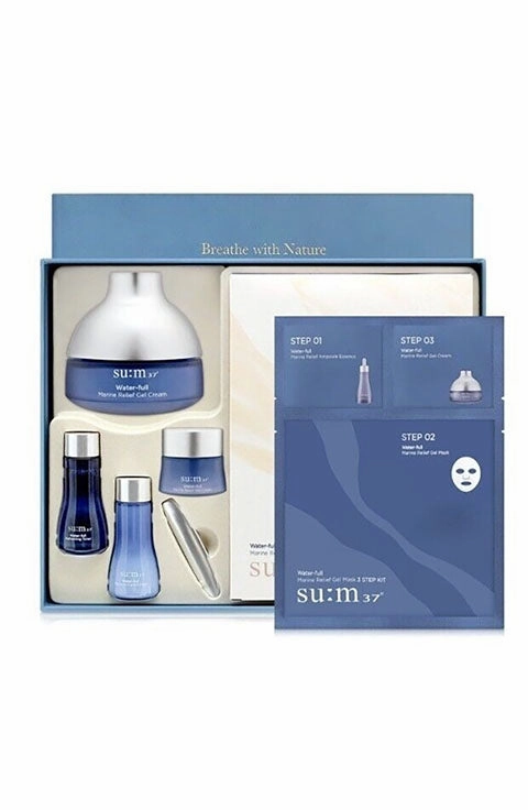[su:m37] Water-Full Marine Relief Gel Cream Special Set