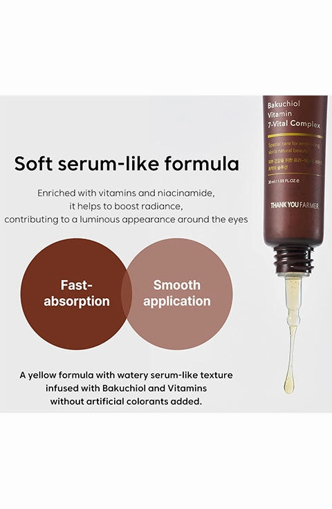 [THANK YOU FARMER] BaKuVita Intensive Eye Serum (30mL/ 1.05fl.oz)