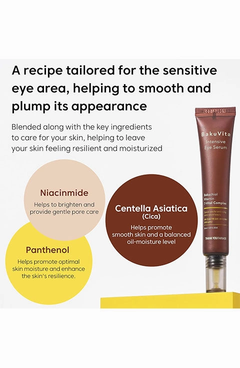 [THANK YOU FARMER] BaKuVita Intensive Eye Serum (30mL/ 1.05fl.oz)