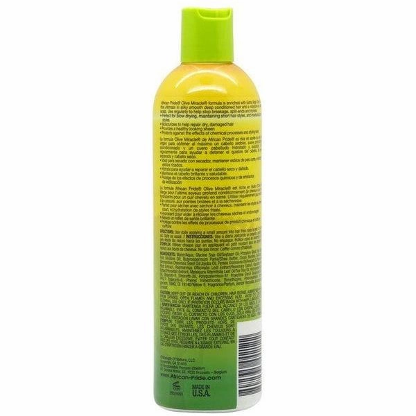 African Pride Olive Miracle Maximum Strengthening Moisturizing Lotion 12Oz