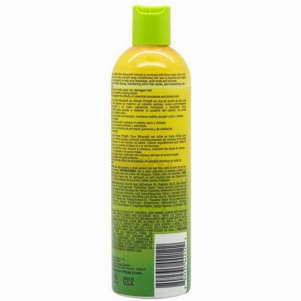African Pride Olive Miracle Maximum Strengthening Moisturizing Lotion 12Oz