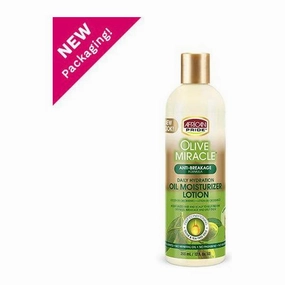 African Pride Olive Miracle Maximum Strengthening Moisturizing Lotion 12Oz