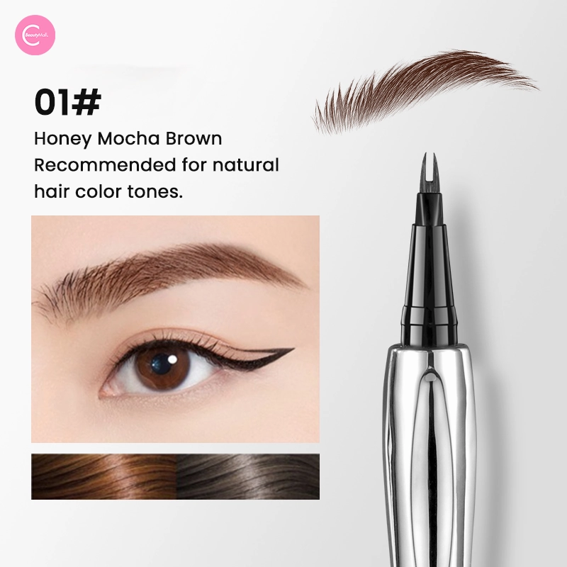 AOJN Dual-Tip Liquid Brow Pen – Precision Wild Brow Shaper