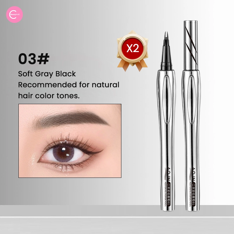 AOJN Dual-Tip Liquid Brow Pen – Precision Wild Brow Shaper