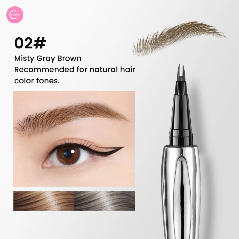 AOJN Dual-Tip Liquid Brow Pen – Precision Wild Brow Shaper