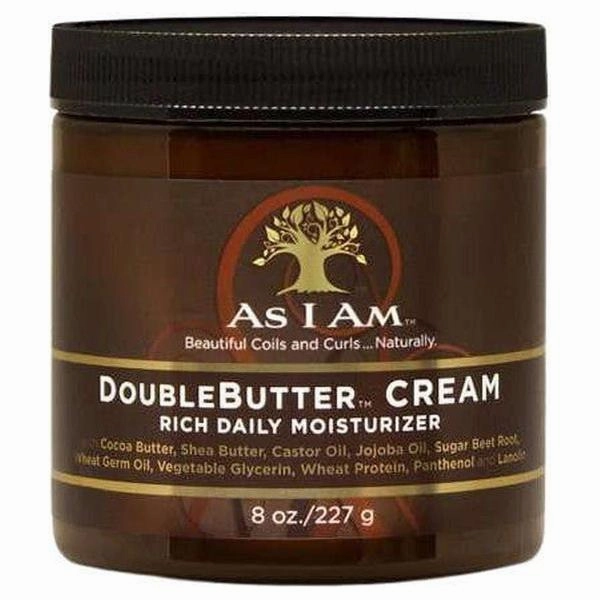 As I Am DoubleButter Cream Rich Daily Moisturizer, for Coils and Curls 227g