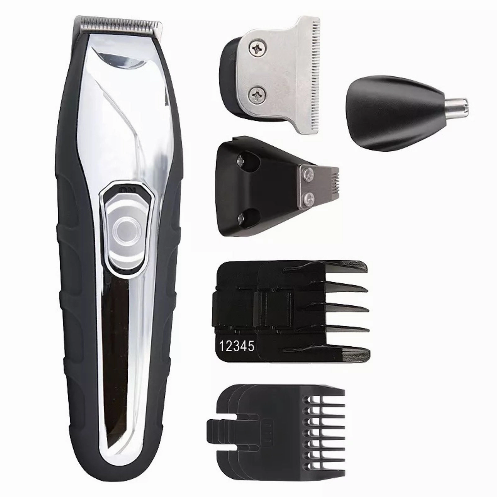 BARBASOL Rechargeable 8-Piece All-in-1 Men's Grooming Kit