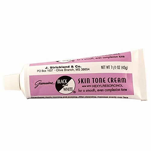 Black and White Skin Tone Cream -for Smooth Even Complexion (Choose Your Size)