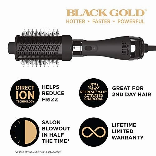 Black Gold One-Step Detachable Blowout Volumizer