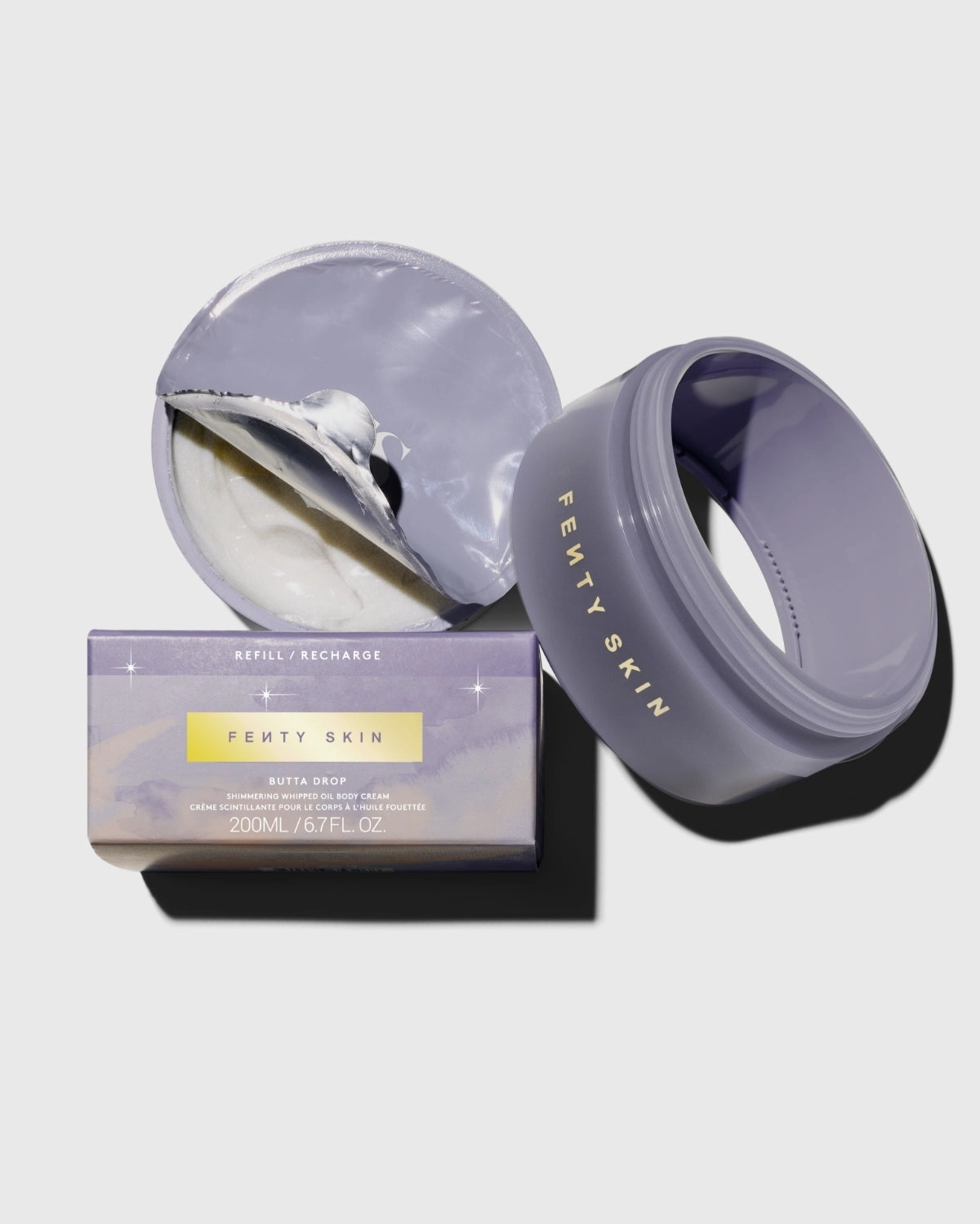 Butta Drop Whipped Oil Body Cream with Tropical Oils   Shea Butter — Fenty Fresh Shimmering