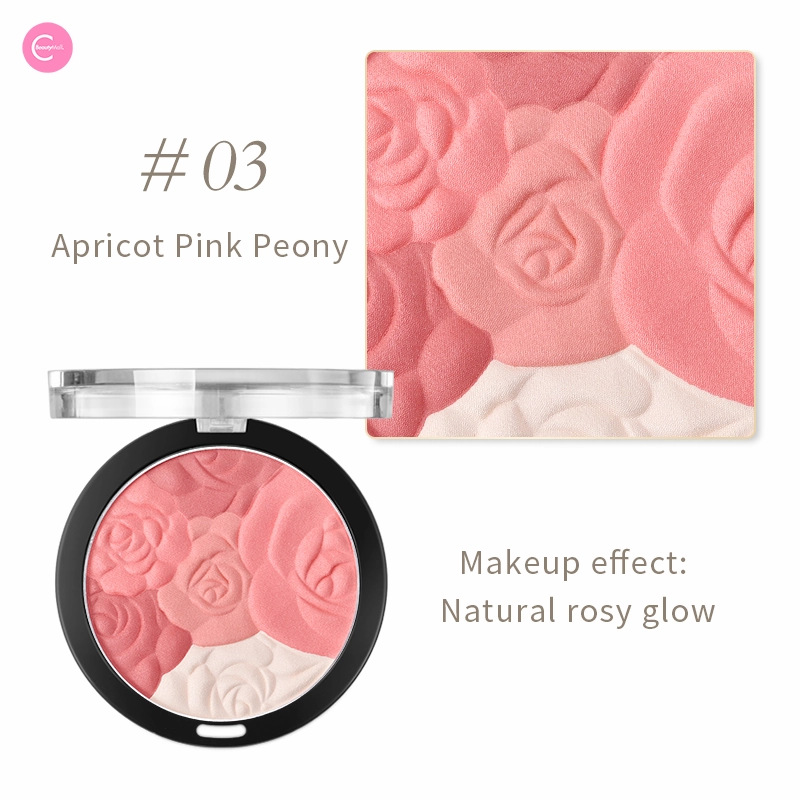 CARMELA Embossed Highlighter & Blush Palette