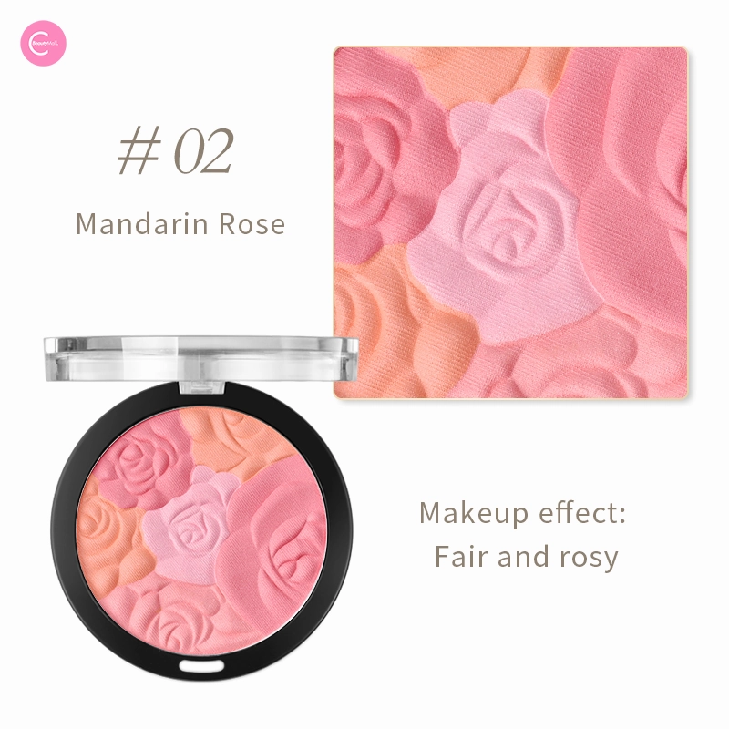 CARMELA Embossed Highlighter & Blush Palette