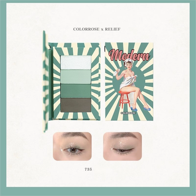 COLORROSE Modern Girl Collection Eyeshadow Palette