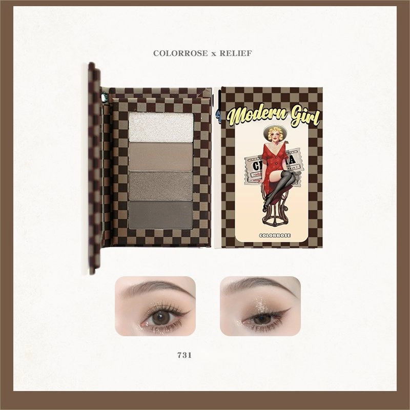 COLORROSE Modern Girl Collection Eyeshadow Palette