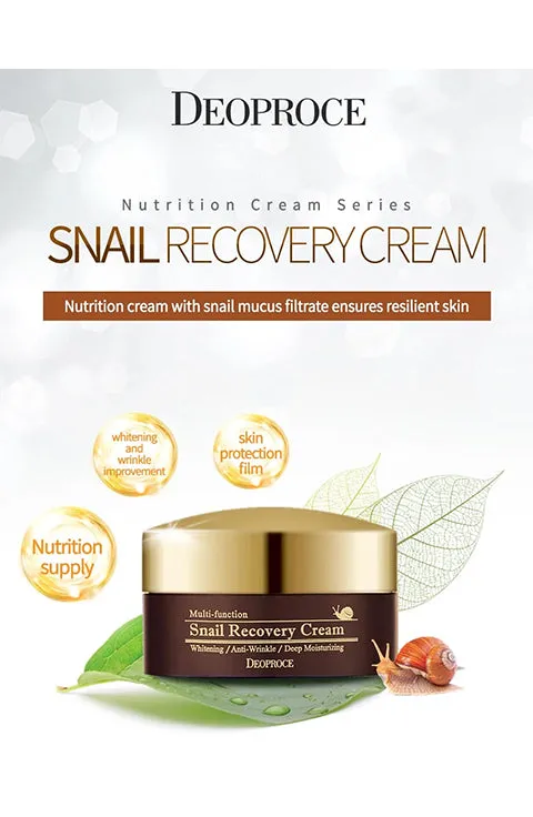 [DEOPROCE] Multi-Function Snail Recovery Cream (100g/3.38fl.oz)