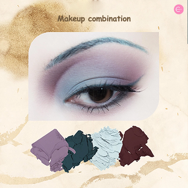 DRAMO "Moon Cycle Project" Essence Series 10-Color Eyeshadow Palette 009 – Tea Dye
