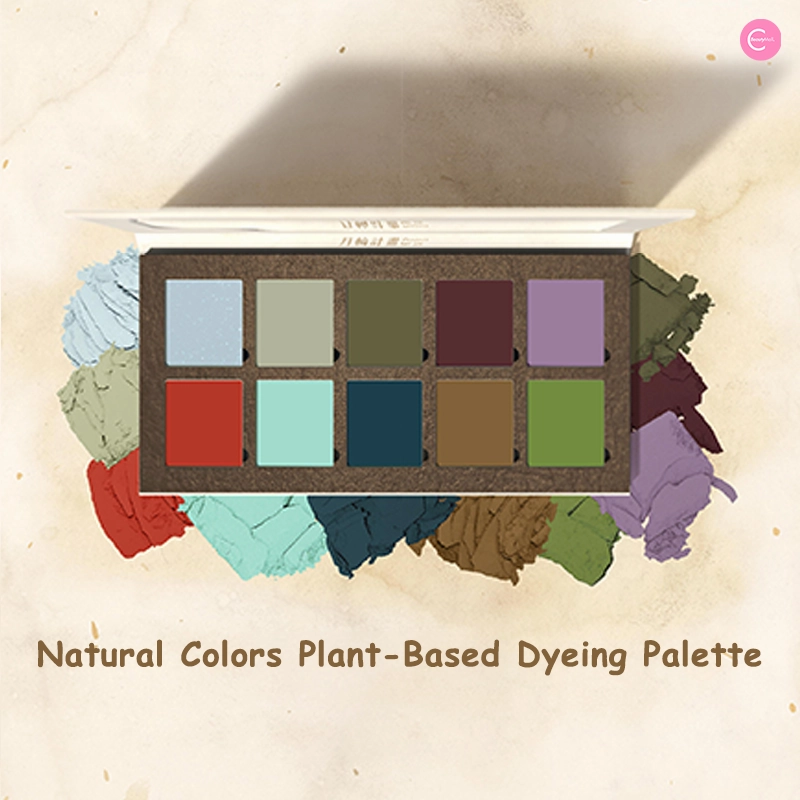 DRAMO "Moon Cycle Project" Essence Series 10-Color Eyeshadow Palette 009 – Tea Dye
