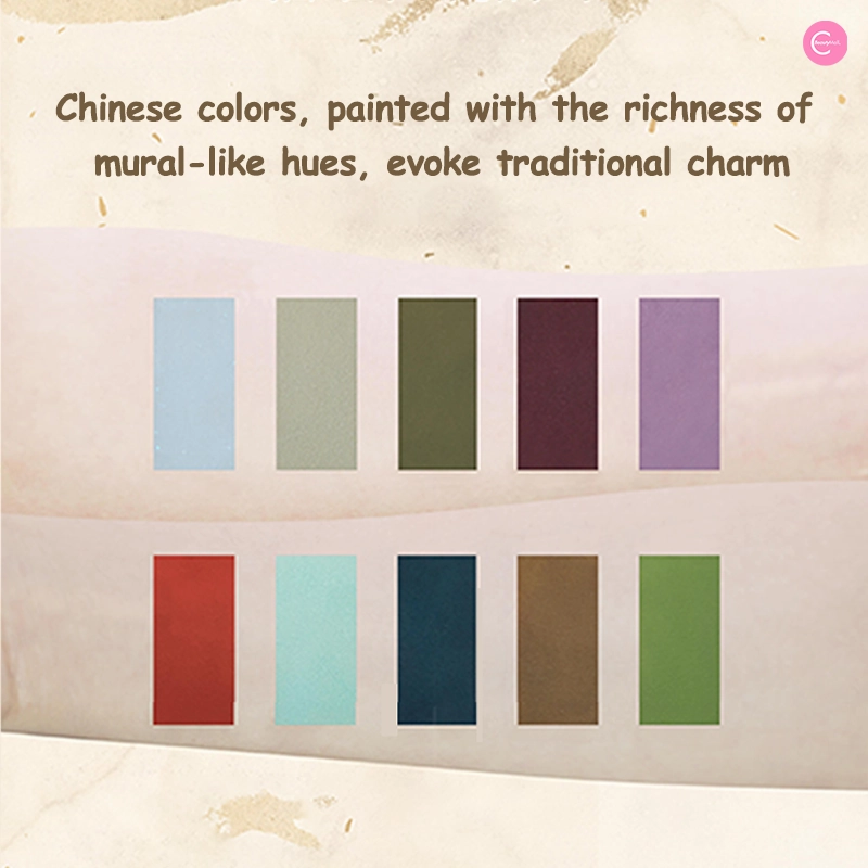 DRAMO "Moon Cycle Project" Essence Series 10-Color Eyeshadow Palette 009 – Tea Dye