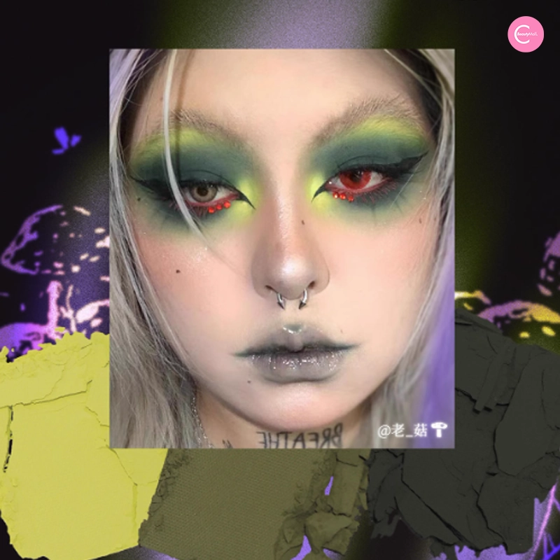DRAMO X @ro_om_e Multiverse Eyeshadow Palette – 666 Enchanted Forest