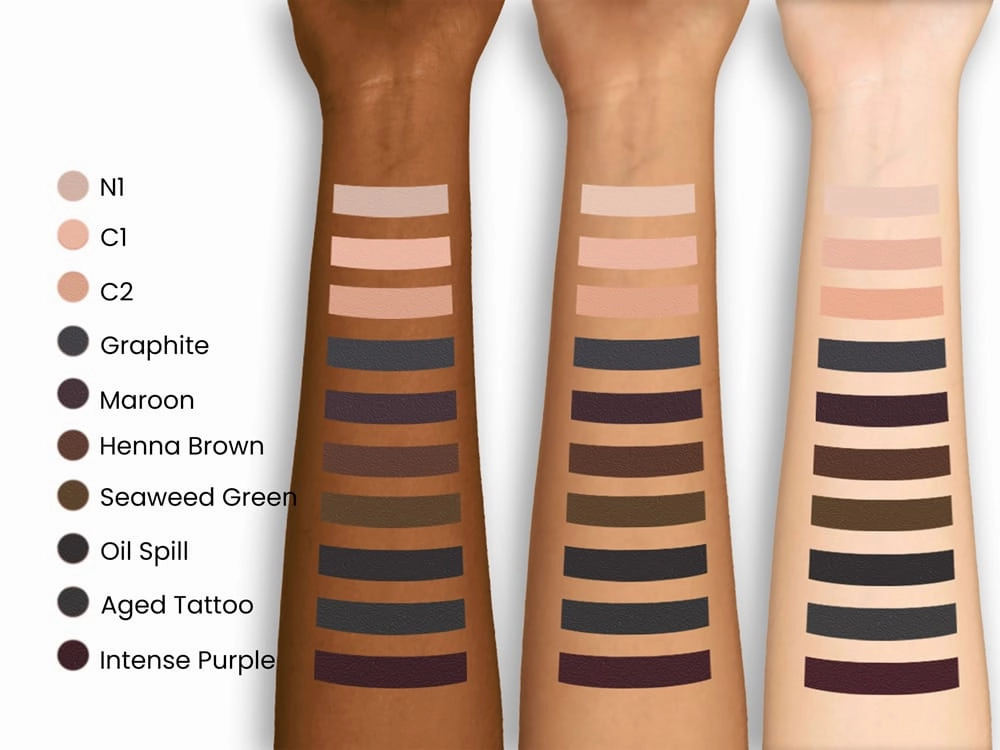 European Body Art Encore Palette Contour FX