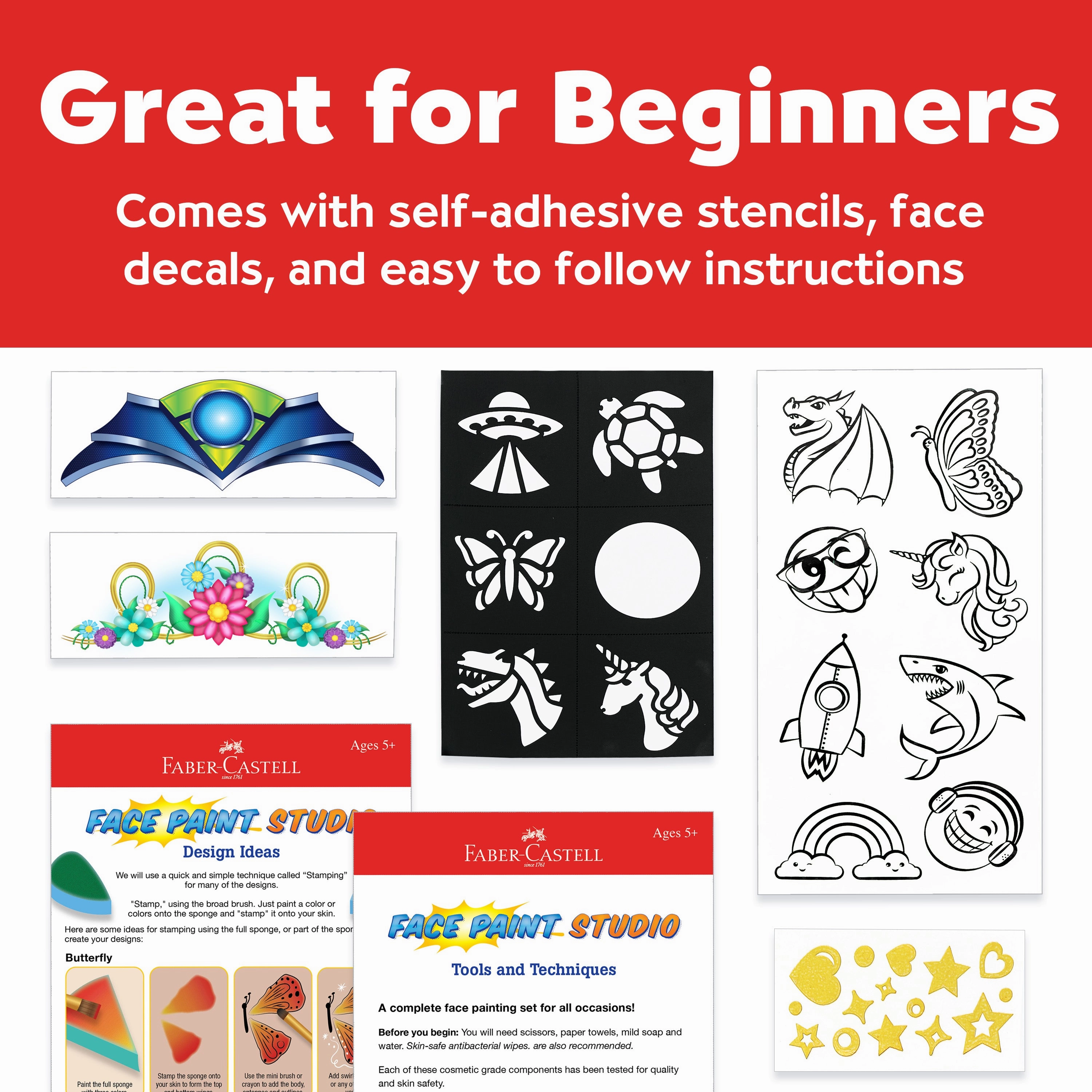 Faber-Castell Beginner's Face Paint Studio Kit