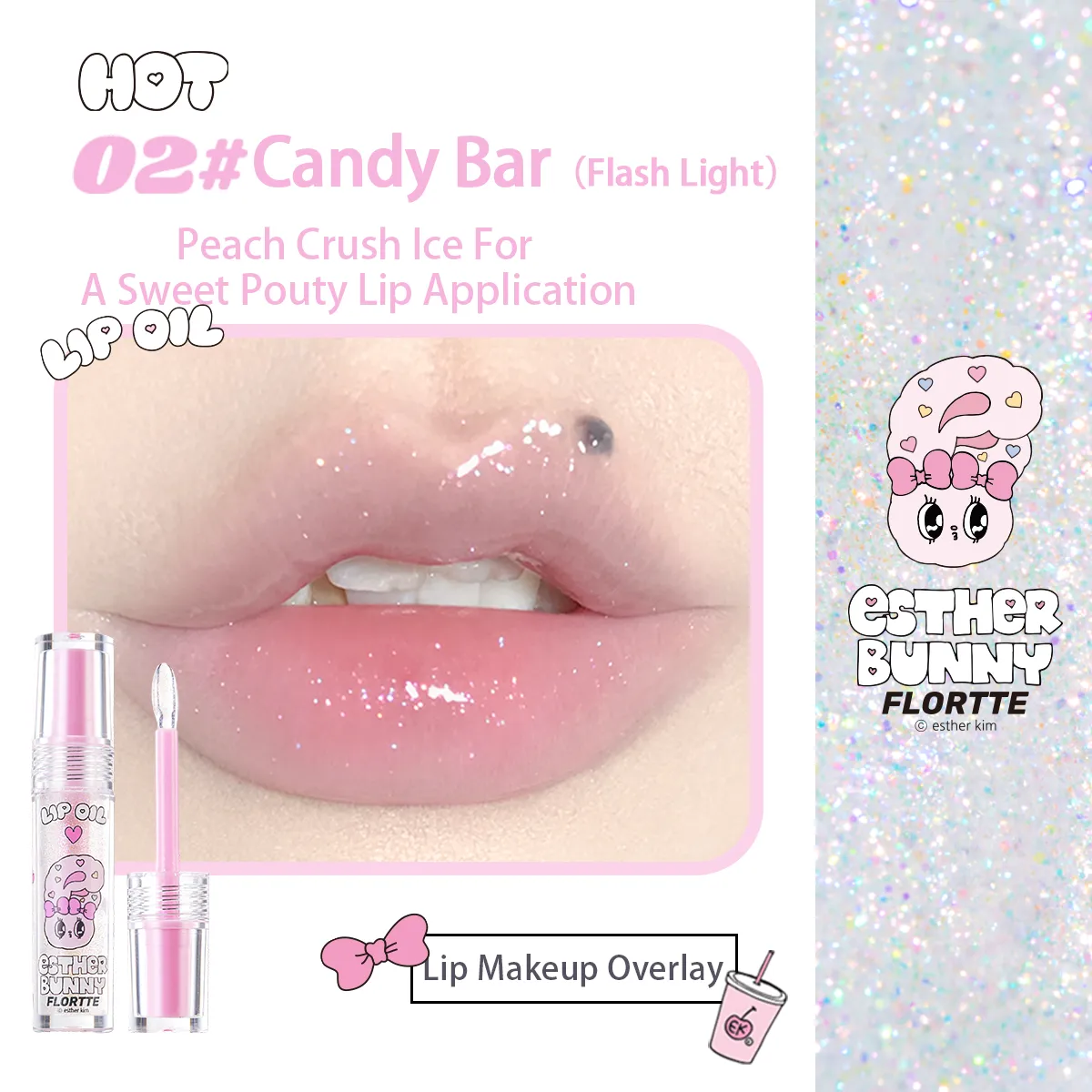 Flortte X ESTHER BUNNY Lip Gloss