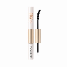 Focallure Stay Waterproof Mascara & Eyeliner 2-in-1 01