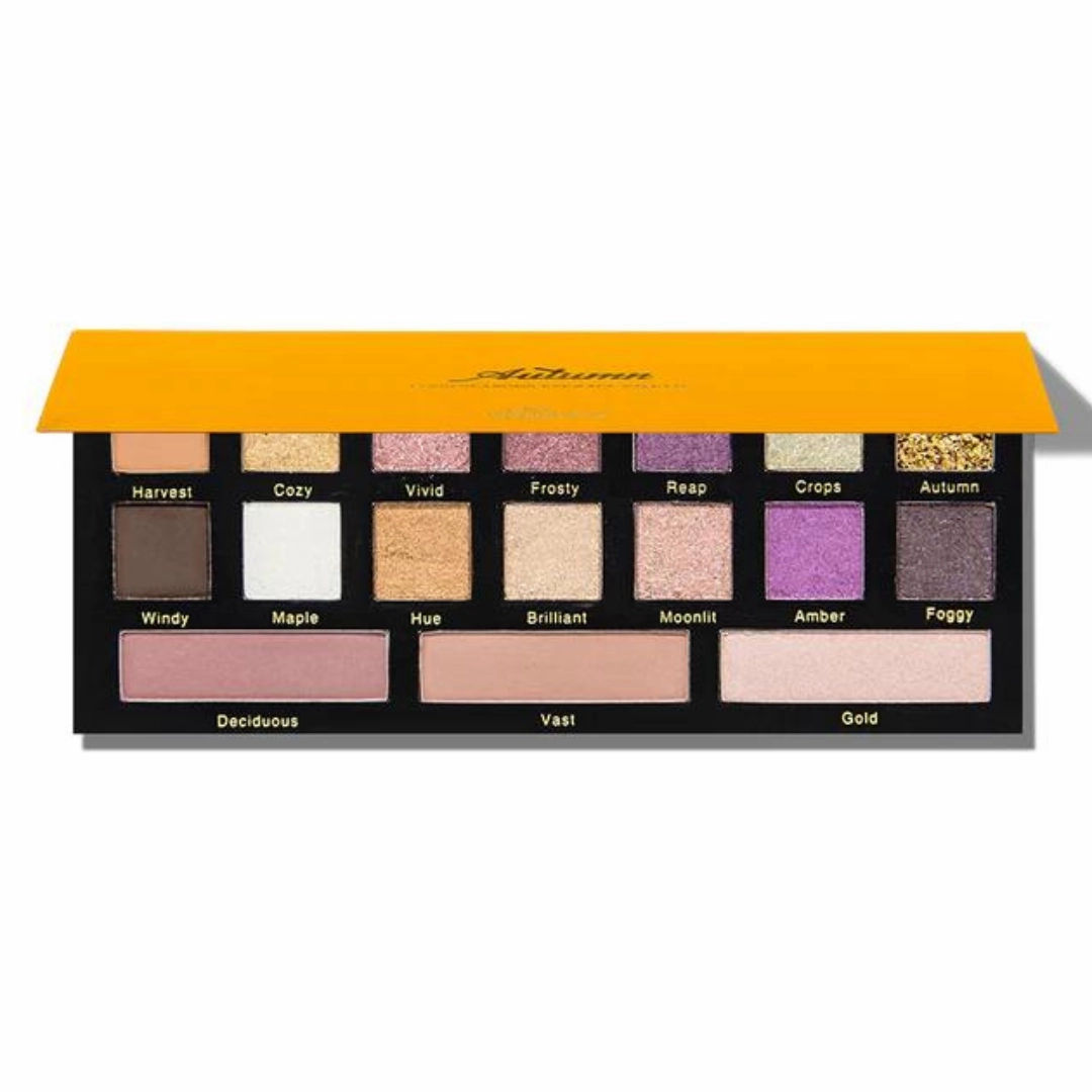 Four Seasons 17 Colors Eye / Face Palette- Autumn