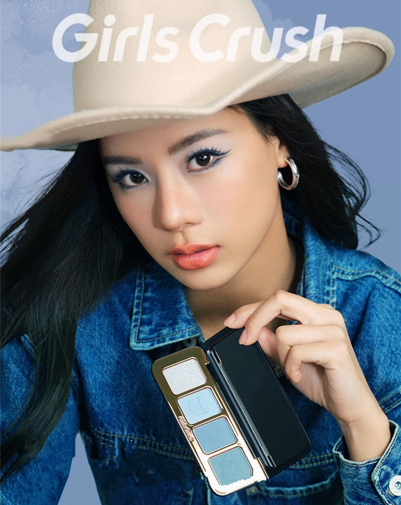 Girls Crush Adventure Game Series 4-Color Eyeshadow Palette