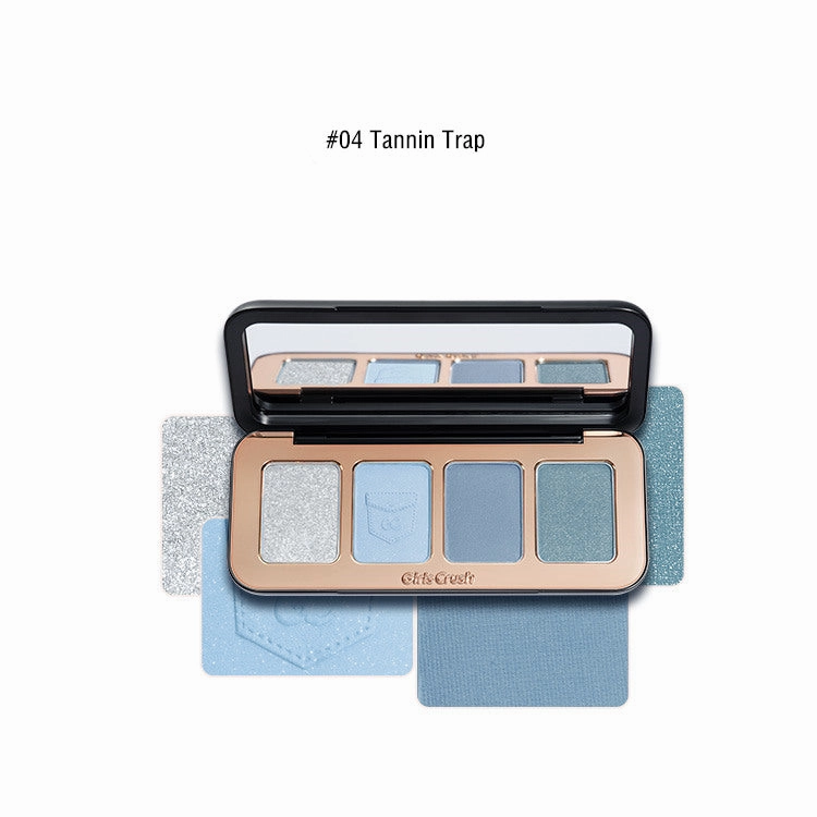 Girls Crush Adventure Game Series 4-Color Eyeshadow Palette