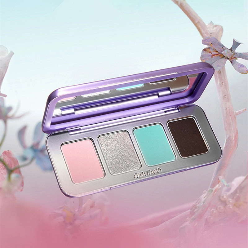Girls Crush Adventure Game Series 4-Color Eyeshadow Palette