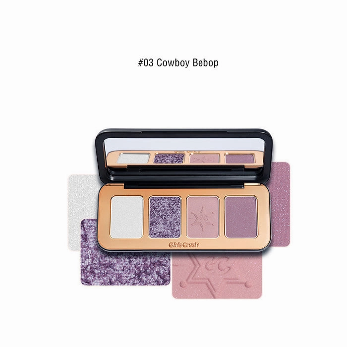 Girls Crush Adventure Game Series 4-Color Eyeshadow Palette