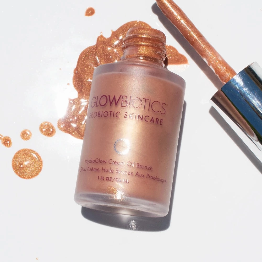 Glowbiotics Probiotic HydraGlow Cream Oil Bronze
