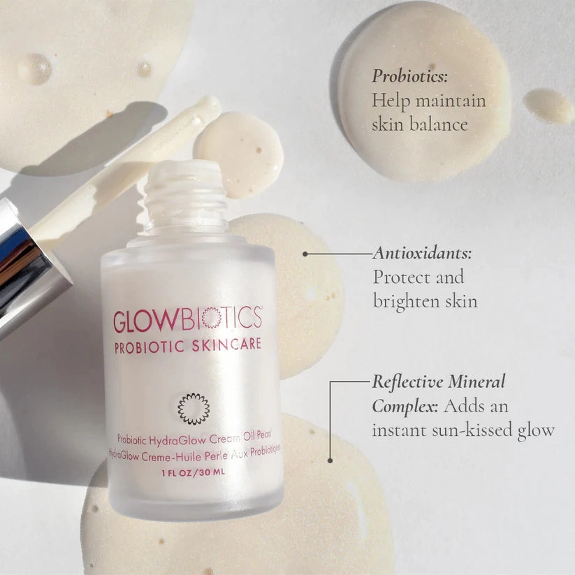 Glowbiotics Probiotic HydraGlow Cream Oil Pearl