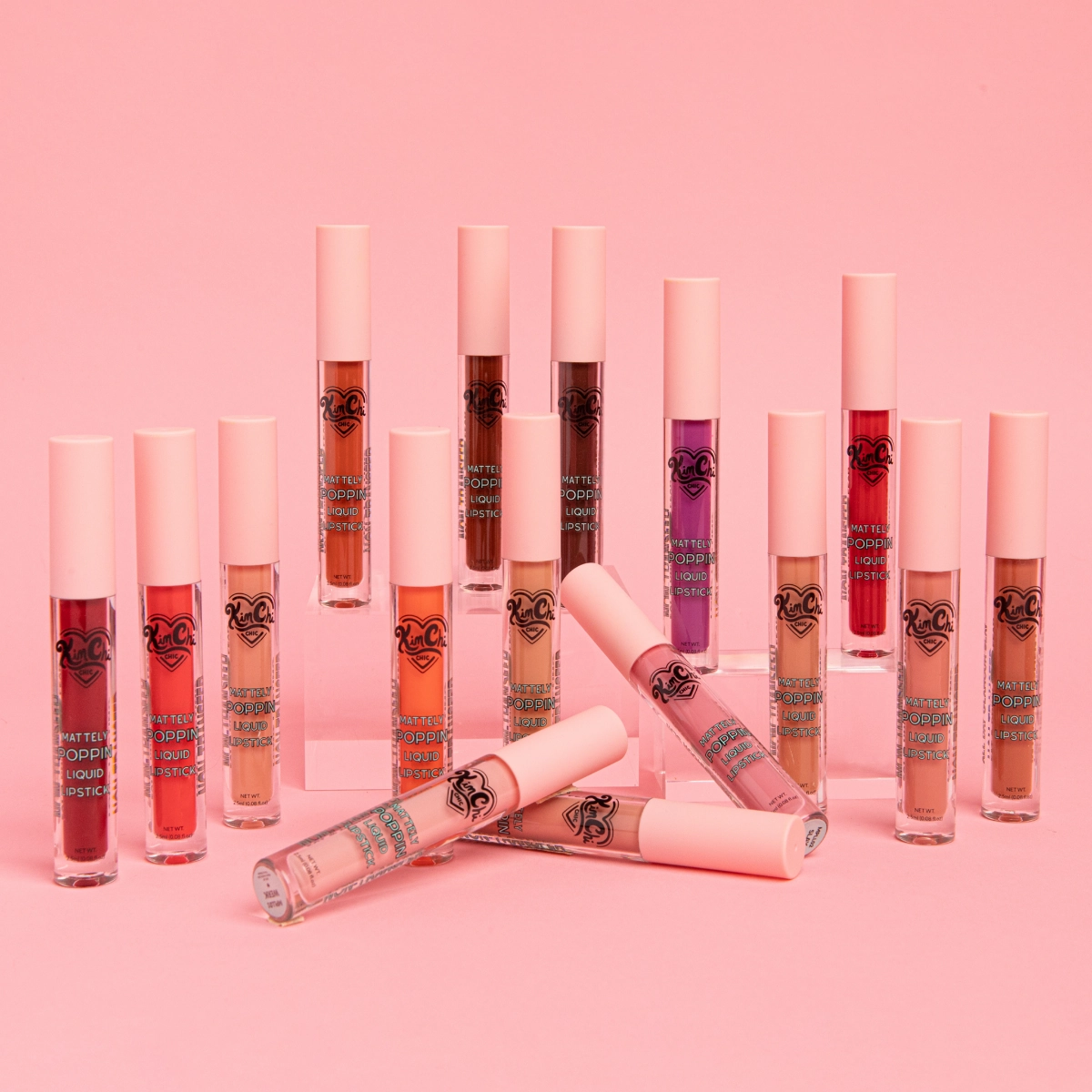 MATTELY POPPIN LIQUID LIPSTICK - 07 Yaass